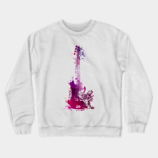 purple guitar #purpleguitar #guitar Crewneck Sweatshirt by JBJart